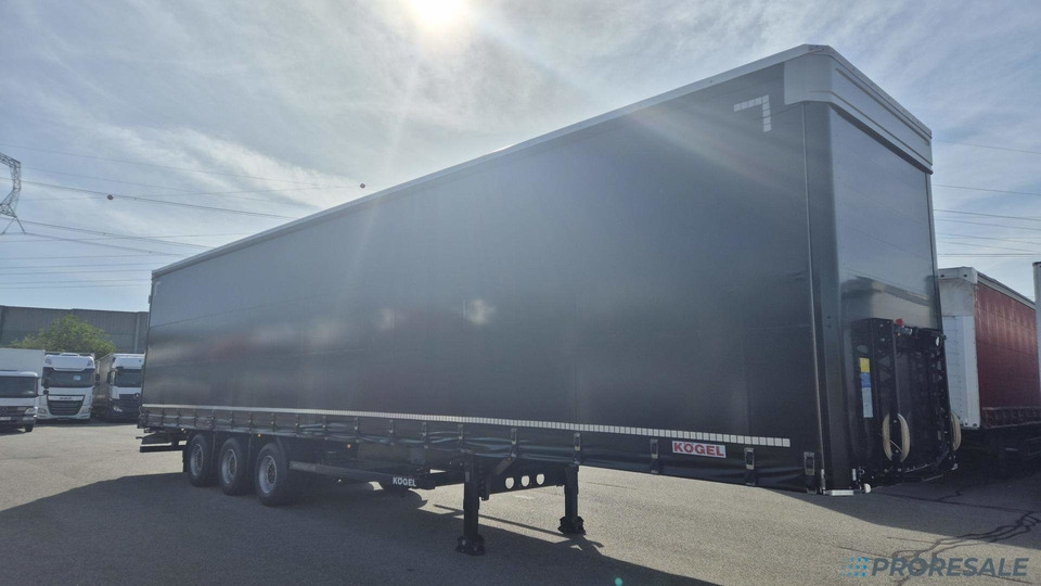 KÖGEL SN 24 MEGA - Tenteli dorse: fotoğraf 1 KÖGEL SN 24 MEGA - Tenteli dorse: fotoğraf 1