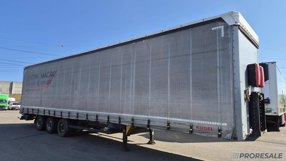 KÖGEL SN 24 MEGA - Tenteli dorse: fotoğraf 1 KÖGEL SN 24 MEGA - Tenteli dorse: fotoğraf 1