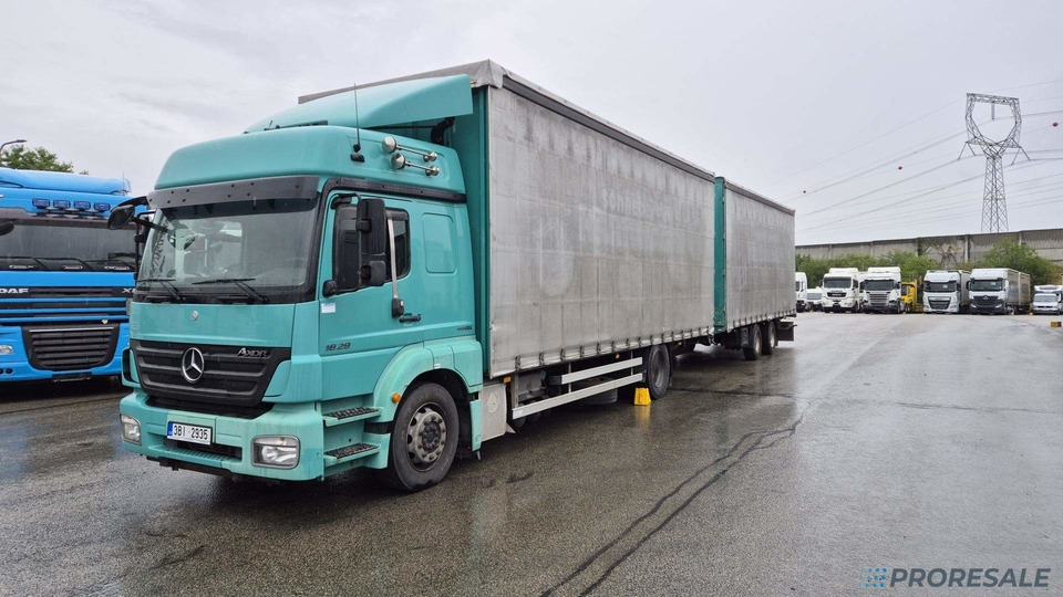 MERCEDES-BENZ AXOR 1829 L EURO 5 velkoobjemová souprava - prodejné jen s přívěsem RUFA ZTC 13-21 P0470Z - cena je za celou soupravu - Tenteli kamyon: fotoğraf 2 MERCEDES-BENZ AXOR 1829 L EURO 5 velkoobjemová souprava - prodejné jen s přívěsem RUFA ZTC 13-21 P0470Z - cena je za celou soupravu - Tenteli kamyon: fotoğraf 2
