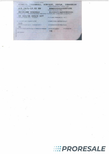 Tenteli dorse SCHMITZ CARGOBULL SCS 24/L - 13.62 EB Std.: fotoğraf 8