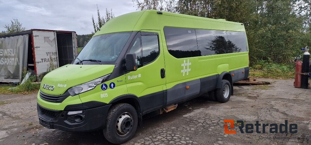 2017 Buss 16 seter IVECO DAILY Bensin + gass EU-Godkjent - Minibüs, Minivan: fotoğraf 1 2017 Buss 16 seter IVECO DAILY Bensin + gass EU-Godkjent - Minibüs, Minivan: fotoğraf 1