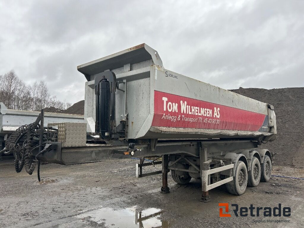 2019 Tipp dumper SÖRLING- ILSBO Semitrailer 3-axle - Damperli dorse: fotoğraf 1 2019 Tipp dumper SÖRLING- ILSBO Semitrailer 3-axle - Damperli dorse: fotoğraf 1