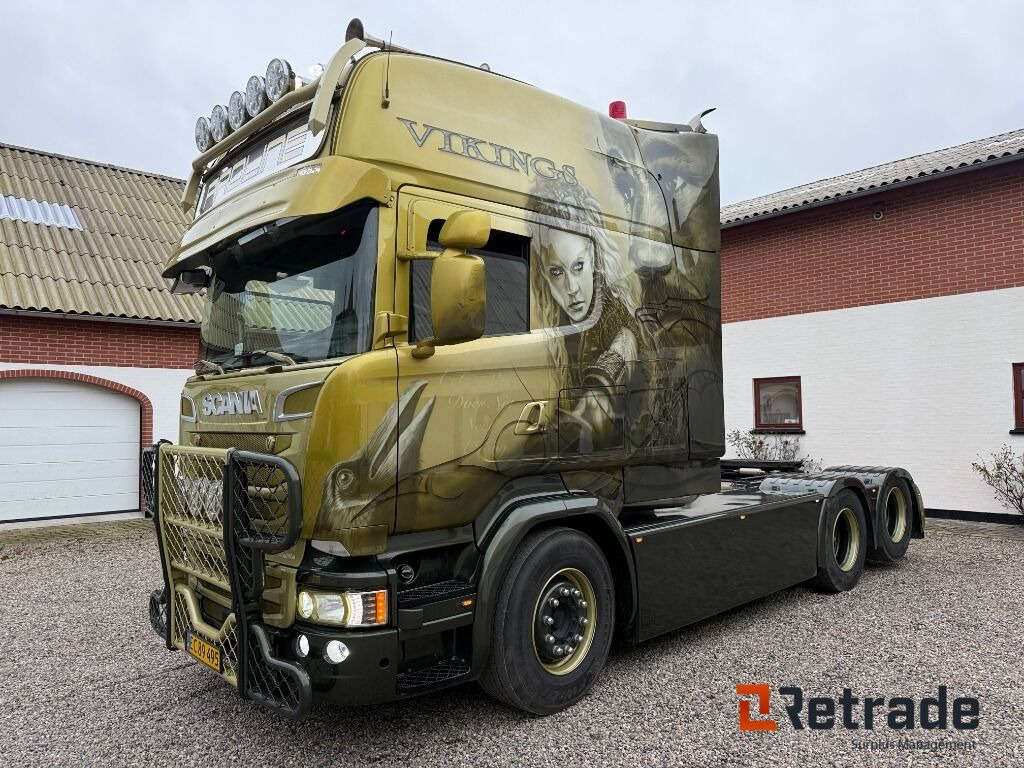 Showtrækker SCANIA R 580 - Çekici: fotoğraf 1 Showtrækker SCANIA R 580 - Çekici: fotoğraf 1