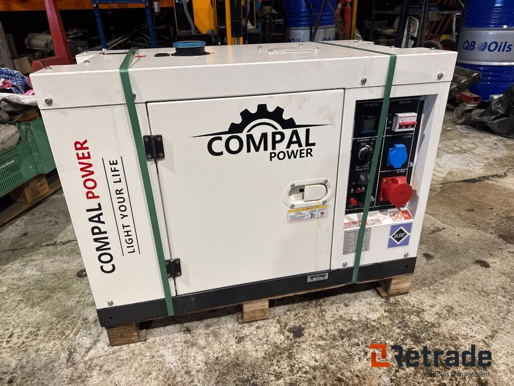 Generator COMPAL Power VG-R110 - İş makinaları: fotoğraf 1 Generator COMPAL Power VG-R110 - İş makinaları: fotoğraf 1