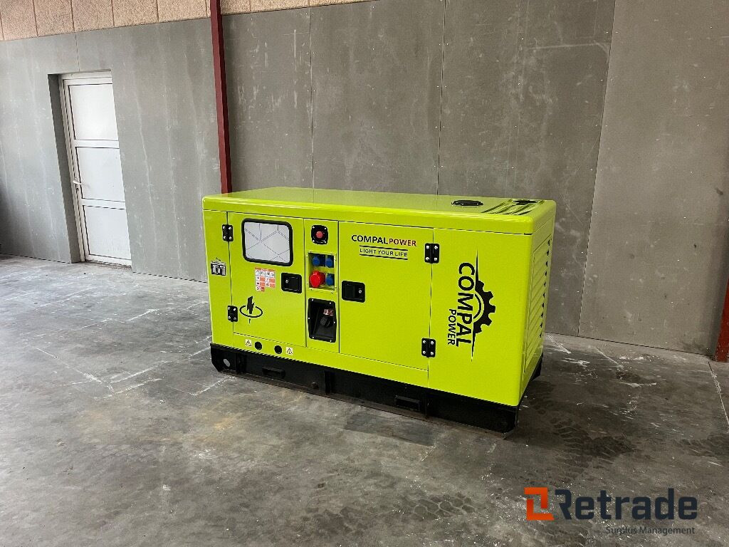 Generator Compal Power VG-R30 Generator - İş makinaları: fotoğraf 1 Generator Compal Power VG-R30 Generator - İş makinaları: fotoğraf 1