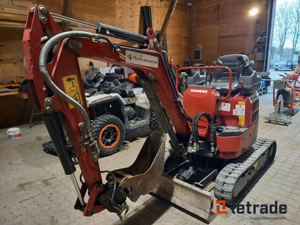 Yanmar Vio12 minigraver - İş makinaları: fotoğraf 1 Yanmar Vio12 minigraver - İş makinaları: fotoğraf 1