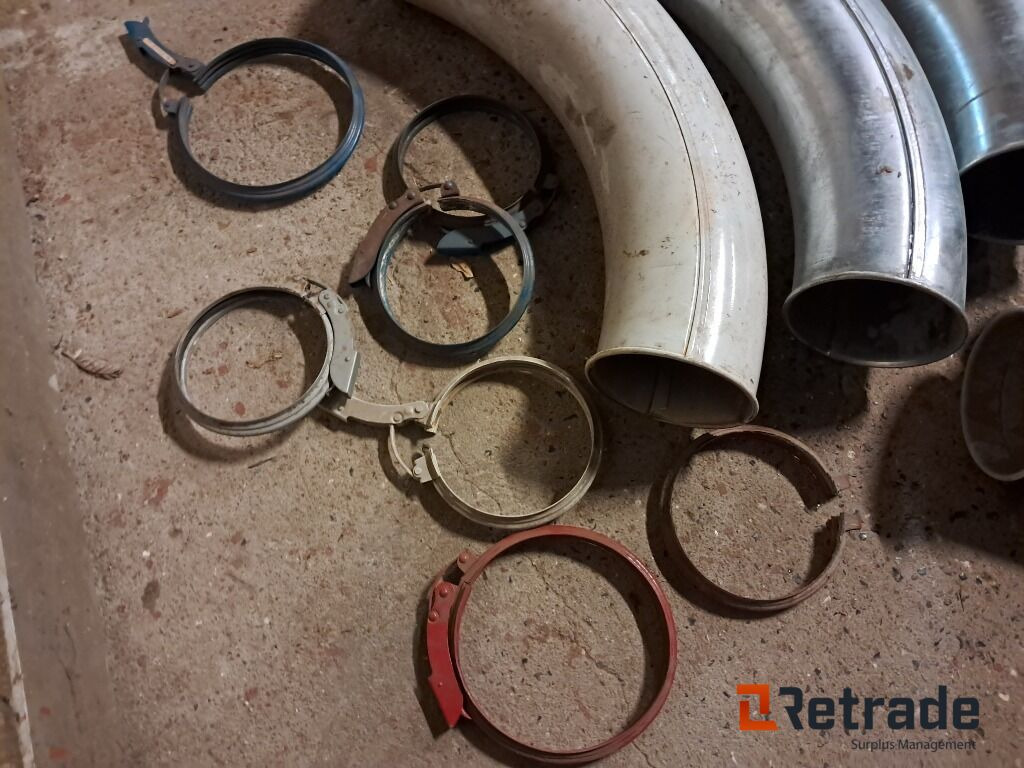 Lot med rør til Korntransport Kongskilde Ø160mm - Hasat sonrası ekipman: fotoğraf 5 Lot med rør til Korntransport Kongskilde Ø160mm - Hasat sonrası ekipman: fotoğraf 5