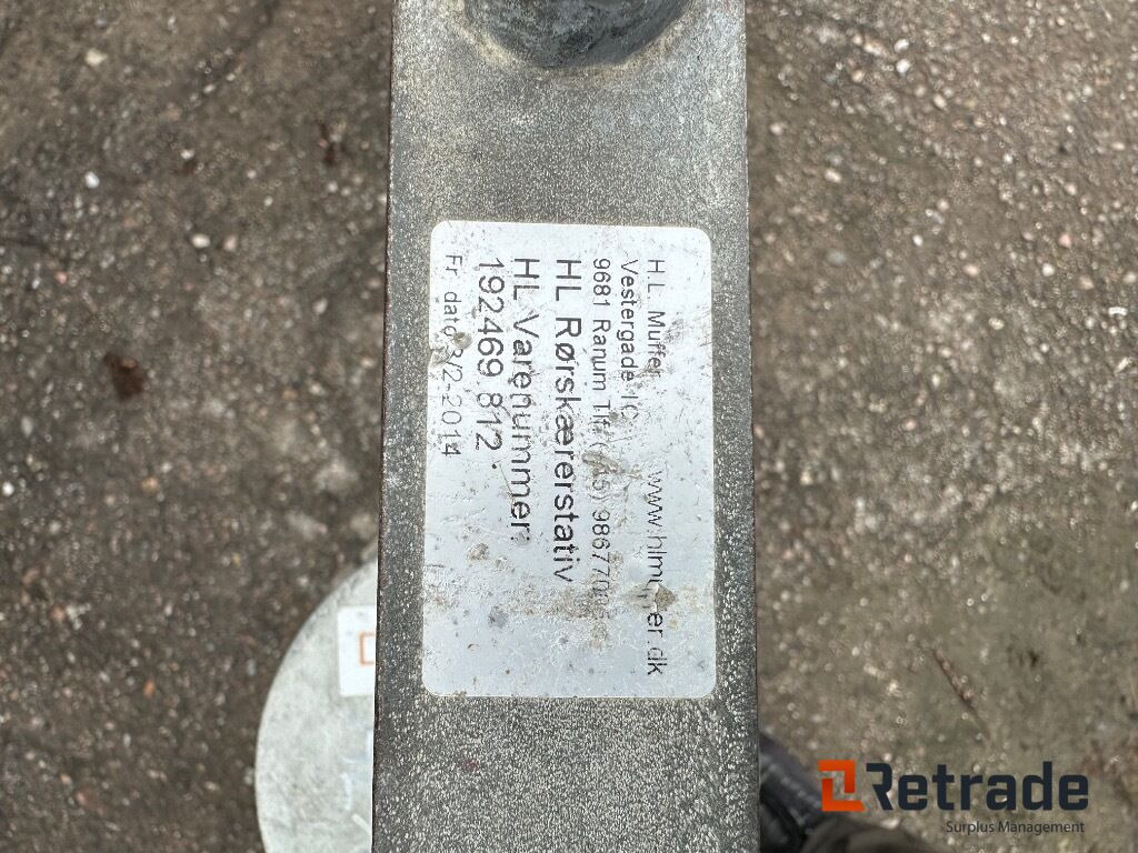 Rørskærestativ - İnşaat ekipmanı: fotoğraf 2 Rørskærestativ - İnşaat ekipmanı: fotoğraf 2