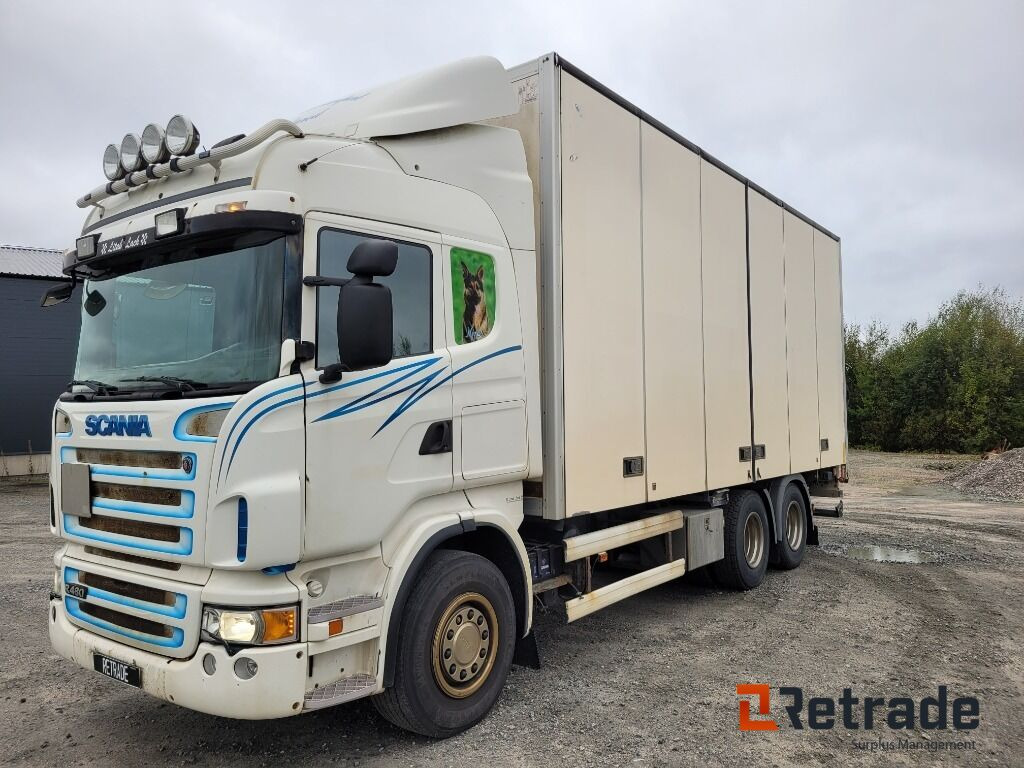 Skåpbil SCANIA R480LB6X2MNB - Kapalı kasa kamyon: fotoğraf 1 Skåpbil SCANIA R480LB6X2MNB - Kapalı kasa kamyon: fotoğraf 1