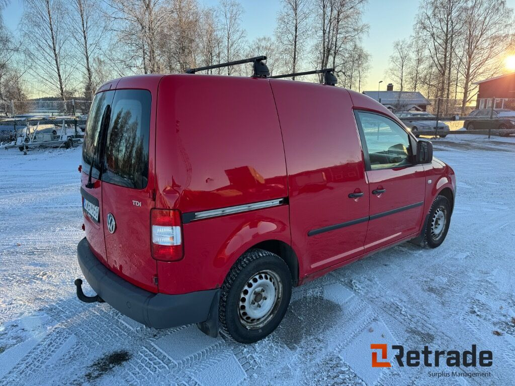 Skåpbil VW Caddy 1.9 TDI - Binek araba: fotoğraf 3 Skåpbil VW Caddy 1.9 TDI - Binek araba: fotoğraf 3