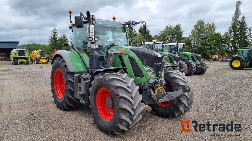 Fendt 722 Vario traktor - Tarım araçları: fotoğraf 2 Fendt 722 Vario traktor - Tarım araçları: fotoğraf 2