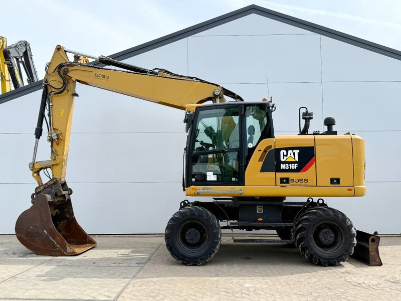 Cat M316F - Quick Coupler / Triple Boom / Auto Lube - Tekerlekli ekskavatör: fotoğraf 1 Cat M316F - Quick Coupler / Triple Boom / Auto Lube - Tekerlekli ekskavatör: fotoğraf 1