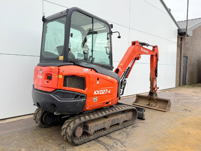 Kubota KX027-4 - Hammer Lines / Quick Coupler - Mini ekskavatör: fotoğraf 5 Kubota KX027-4 - Hammer Lines / Quick Coupler - Mini ekskavatör: fotoğraf 5