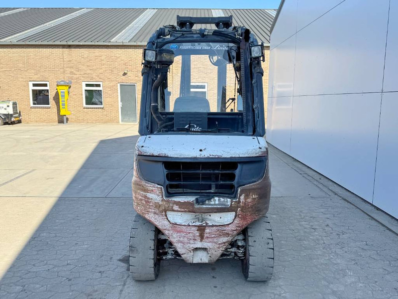 Linde H35D - German Machine Side Shift Fork Positioners - Dizel forklift: fotoğraf 4 Linde H35D - German Machine Side Shift Fork Positioners - Dizel forklift: fotoğraf 4