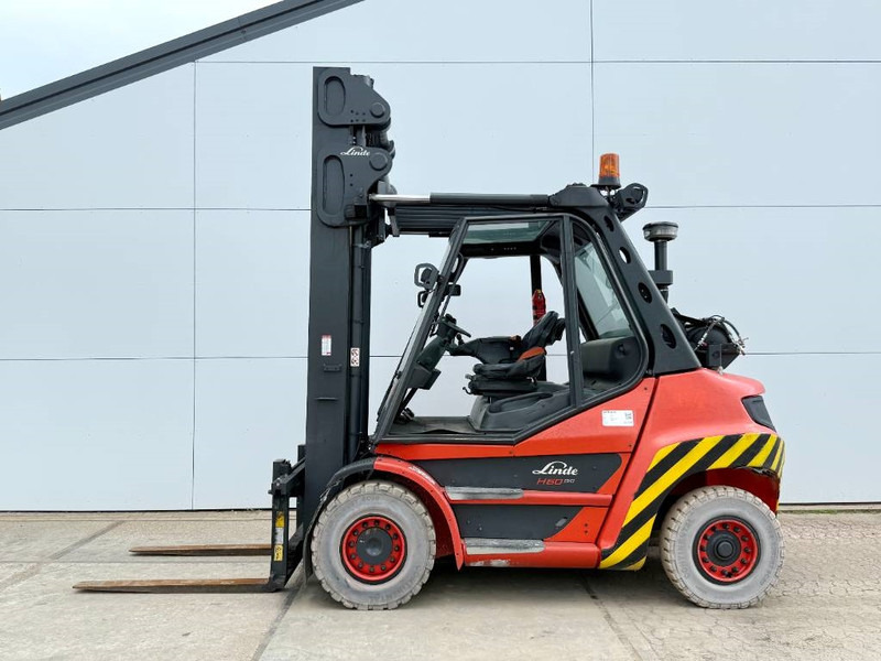 Linde H60T-03 - Duplex / Side Shift / German Machine - LPG forklift: fotoğraf 3 Linde H60T-03 - Duplex / Side Shift / German Machine - LPG forklift: fotoğraf 3
