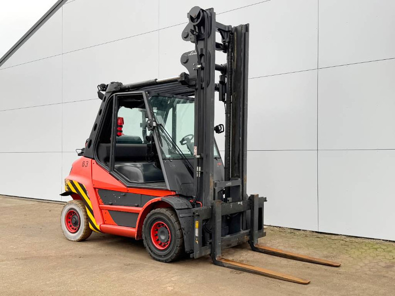 Linde H60T-03 - Side Shift / Duplex / German Machine - LPG forklift: fotoğraf 5 Linde H60T-03 - Side Shift / Duplex / German Machine - LPG forklift: fotoğraf 5