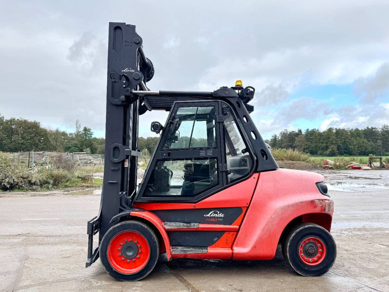 Linde H80D-03 - Triplex / German Machine - Dizel forklift: fotoğraf 2 Linde H80D-03 - Triplex / German Machine - Dizel forklift: fotoğraf 2