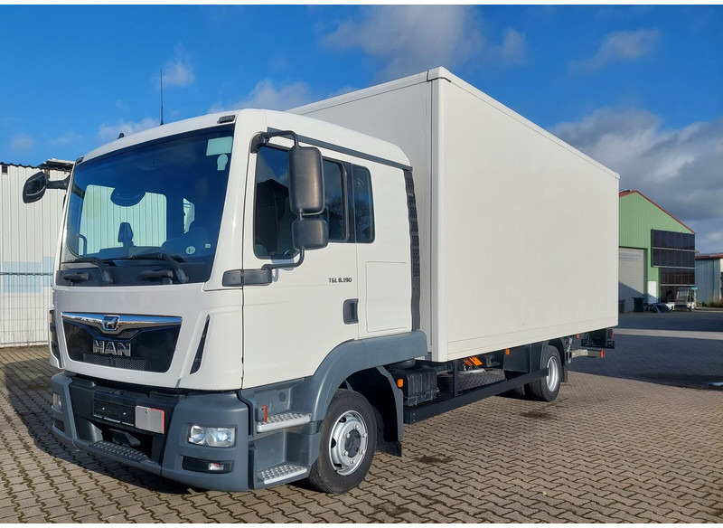 MAN TGL 8.190 L gFH Koffer LBW AHK (25) TÜV NEU - Kapalı kasa kamyon: fotoğraf 1 MAN TGL 8.190 L gFH Koffer LBW AHK (25) TÜV NEU - Kapalı kasa kamyon: fotoğraf 1