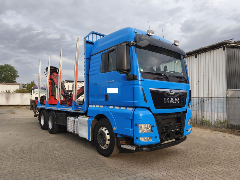 MAN TGX 26.500 Holz-LKW Euro6 6x4 Holztransporter m Palfinger (16) - Tomruk kamyonu, Vinçli kamyon: fotoğraf 2 MAN TGX 26.500 Holz-LKW Euro6 6x4 Holztransporter m Palfinger (16) - Tomruk kamyonu, Vinçli kamyon: fotoğraf 2