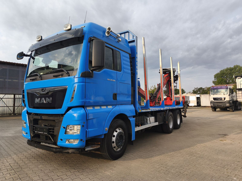 MAN TGX 26.500 Holz-LKW Euro6 6x4 Holztransporter m Palfinger (16) - Tomruk kamyonu, Vinçli kamyon: fotoğraf 1 MAN TGX 26.500 Holz-LKW Euro6 6x4 Holztransporter m Palfinger (16) - Tomruk kamyonu, Vinçli kamyon: fotoğraf 1