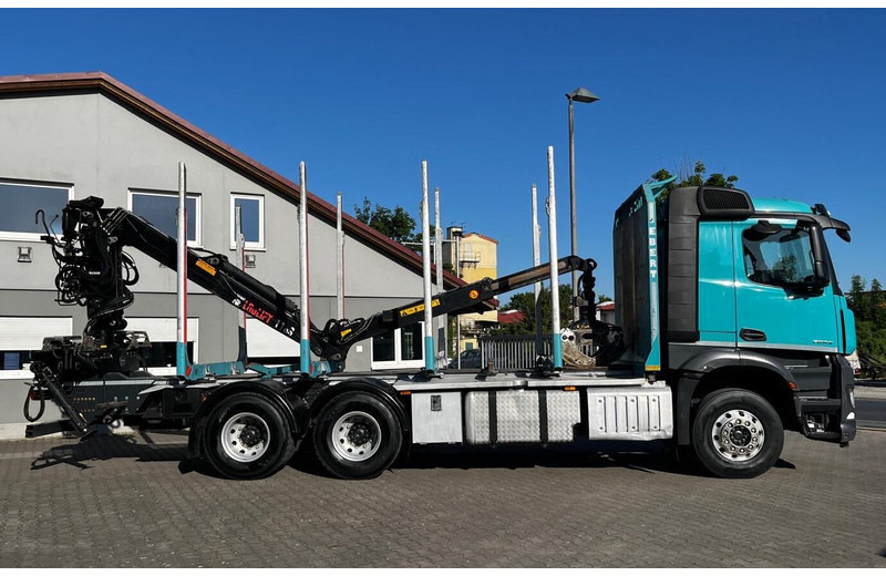 Mercedes-Benz Arocs 2653 - Tomruk kamyonu: fotoğraf 4 Mercedes-Benz Arocs 2653 - Tomruk kamyonu: fotoğraf 4