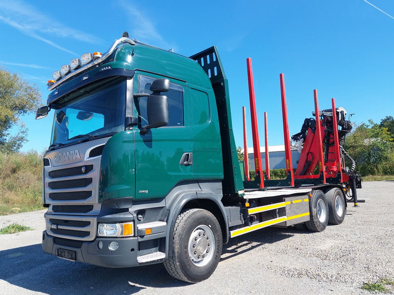 Scania R490 6x4 Euro 6 Kurzholz Palfinger AHK (2) - Tomruk kamyonu, Vinçli kamyon: fotoğraf 1 Scania R490 6x4 Euro 6 Kurzholz Palfinger AHK (2) - Tomruk kamyonu, Vinçli kamyon: fotoğraf 1