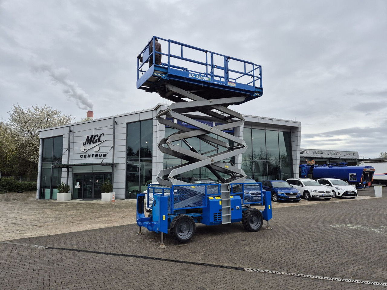 Genie GS 4390 / 15M High / 680KG Load / 1 Owner / Servic ED - Makasli platform: fotoğraf 1 Genie GS 4390 / 15M High / 680KG Load / 1 Owner / Servic ED - Makasli platform: fotoğraf 1
