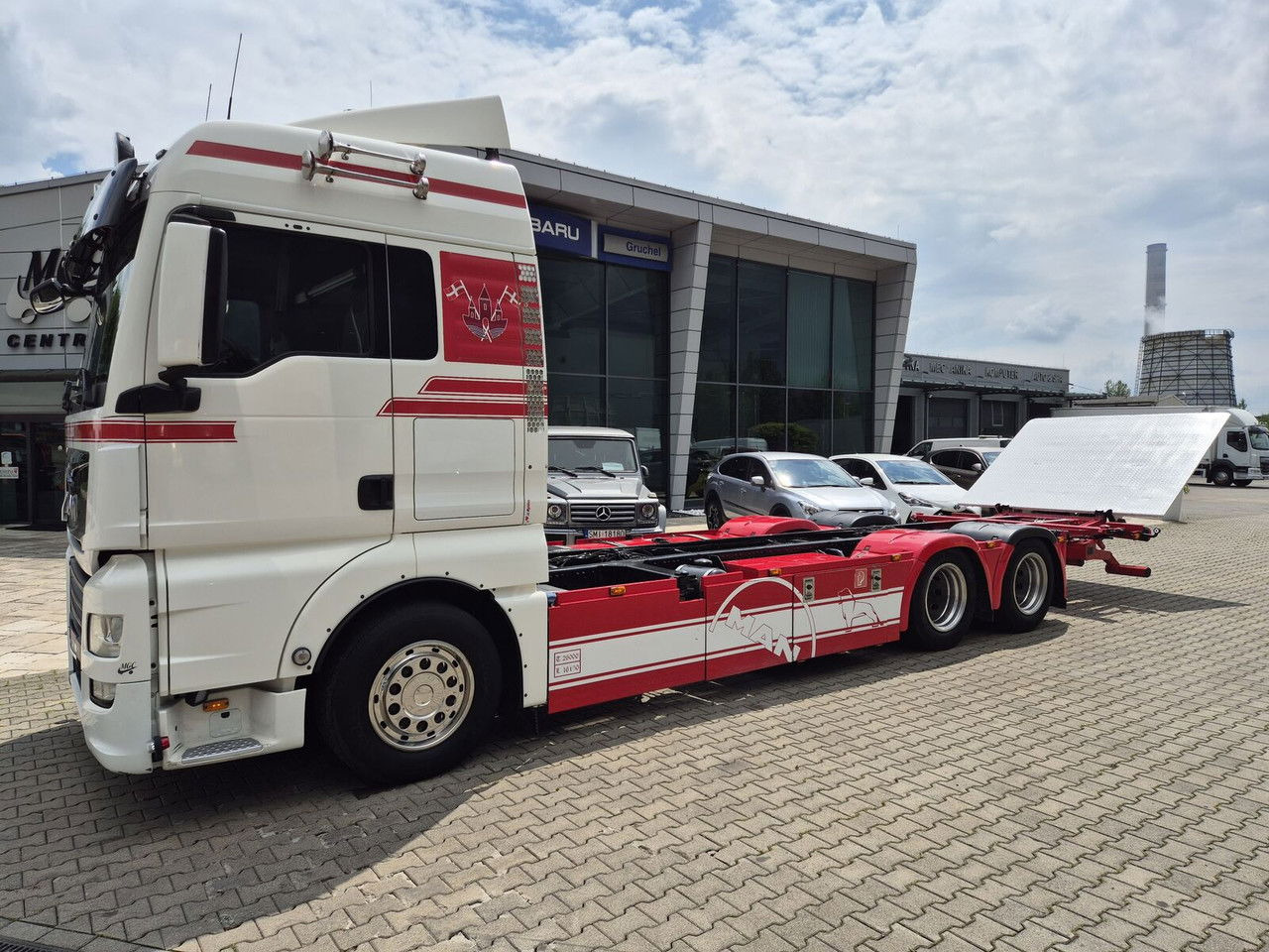 MAN TGX 28 28.420 , 6x2-2 LL + Trailer HFR KM 20 / 1 Owner / E6 /Techni - Konteynır taşıyıcı/ Yedek karoser kamyon: fotoğraf 4 MAN TGX 28 28.420 , 6x2-2 LL + Trailer HFR KM 20 / 1 Owner / E6 /Techni - Konteynır taşıyıcı/ Yedek karoser kamyon: fotoğraf 4