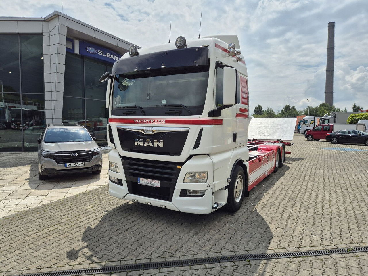 MAN TGX 28 28.420 , 6x2-2 LL + Trailer HFR KM 20 / 1 Owner / E6 /Techni - Konteynır taşıyıcı/ Yedek karoser kamyon: fotoğraf 5 MAN TGX 28 28.420 , 6x2-2 LL + Trailer HFR KM 20 / 1 Owner / E6 /Techni - Konteynır taşıyıcı/ Yedek karoser kamyon: fotoğraf 5