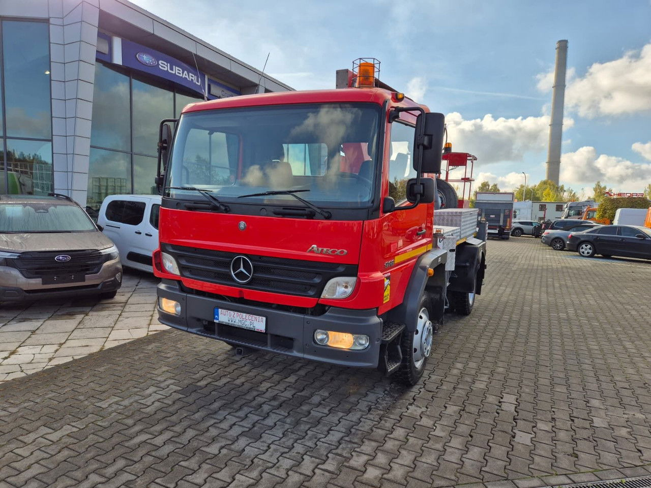 Mercedes-Benz Atego 918 4x4 / 16 M Lift / Serviced - Araç üzerine platform: fotoğraf 3 Mercedes-Benz Atego 918 4x4 / 16 M Lift / Serviced - Araç üzerine platform: fotoğraf 3