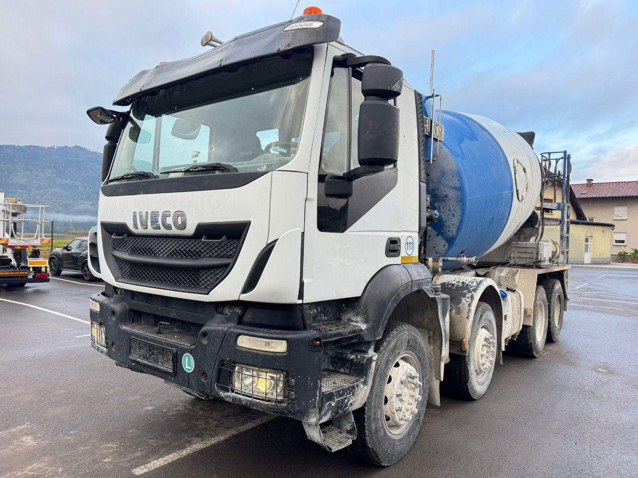 Iveco Trakker AD340TB45 8x4 mixer 10m3 - Transmikser: fotoğraf 1 Iveco Trakker AD340TB45 8x4 mixer 10m3 - Transmikser: fotoğraf 1