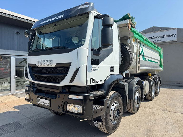 Iveco Trakker AD410T45 8x4 20m3 - hydr. back - 72.000km - Damperli kamyon: fotoğraf 1 Iveco Trakker AD410T45 8x4 20m3 - hydr. back - 72.000km - Damperli kamyon: fotoğraf 1