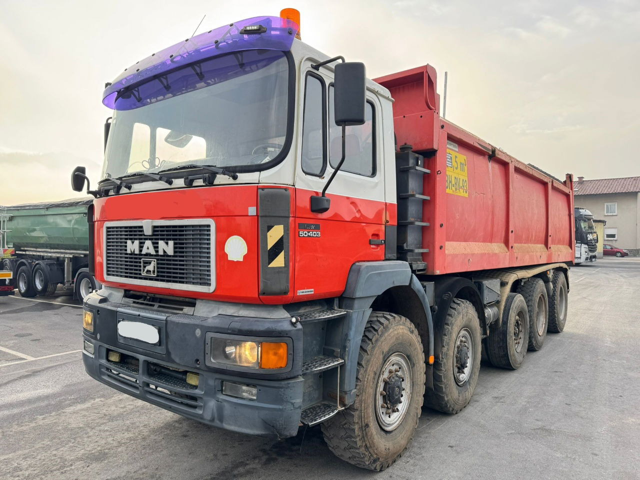 MAN 50.403 10x8 mulda tipper 24.5 m3 - Damperli kamyon: fotoğraf 1 MAN 50.403 10x8 mulda tipper 24.5 m3 - Damperli kamyon: fotoğraf 1