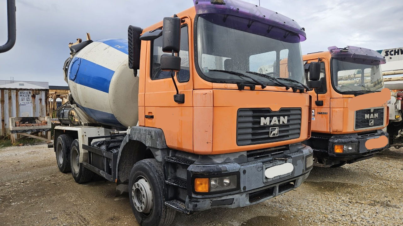 MAN FE 410A 6x4 mixer - 7m3 - euro 3 - Transmikser: fotoğraf 2 MAN FE 410A 6x4 mixer - 7m3 - euro 3 - Transmikser: fotoğraf 2