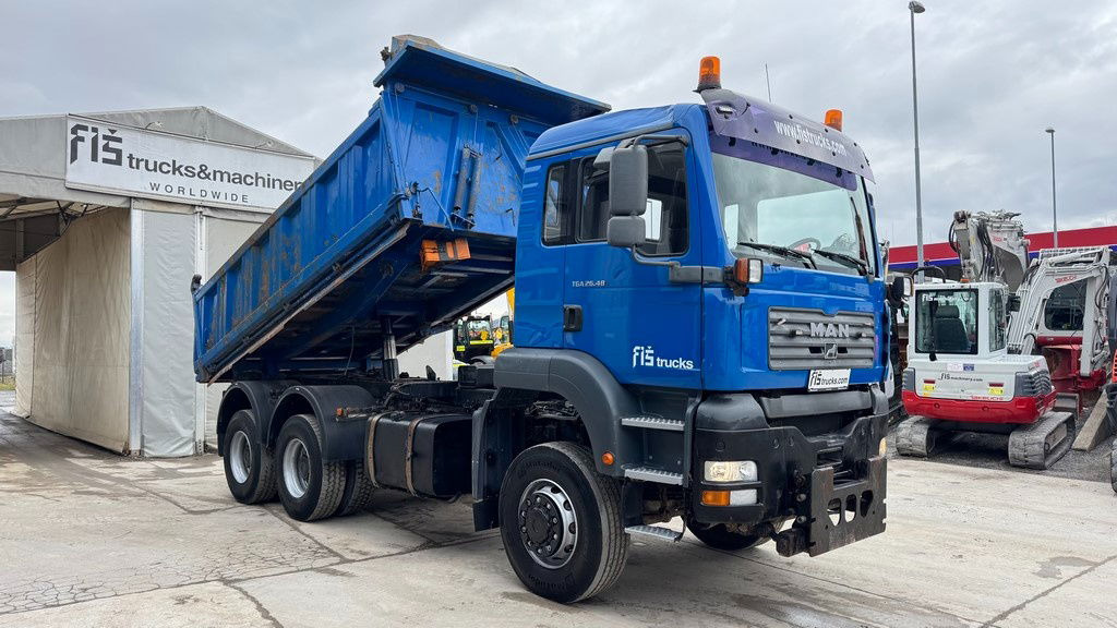 Damperli kamyon MAN TGA 26.480 6x6 meiller tipper - euro 3: fotoğraf 10