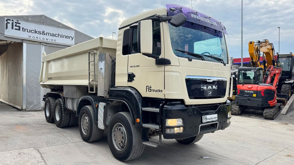 MAN TGS 35.480 8x4 schmitz dumper tipper - Damperli kamyon: fotoğraf 3 MAN TGS 35.480 8x4 schmitz dumper tipper - Damperli kamyon: fotoğraf 3