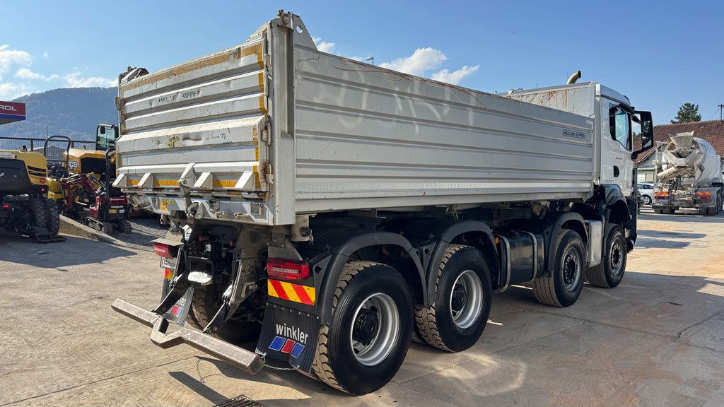 MAN TGS 41.510 8x4 Meiller bordmatic tipper - retarder - Euro 6 - Damperli kamyon: fotoğraf 4 MAN TGS 41.510 8x4 Meiller bordmatic tipper - retarder - Euro 6 - Damperli kamyon: fotoğraf 4