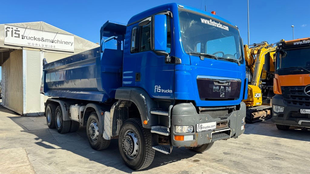 MAN TGS 41.540 8x6 dumper tipper - spring - Damperli kamyon: fotoğraf 3 MAN TGS 41.540 8x6 dumper tipper - spring - Damperli kamyon: fotoğraf 3