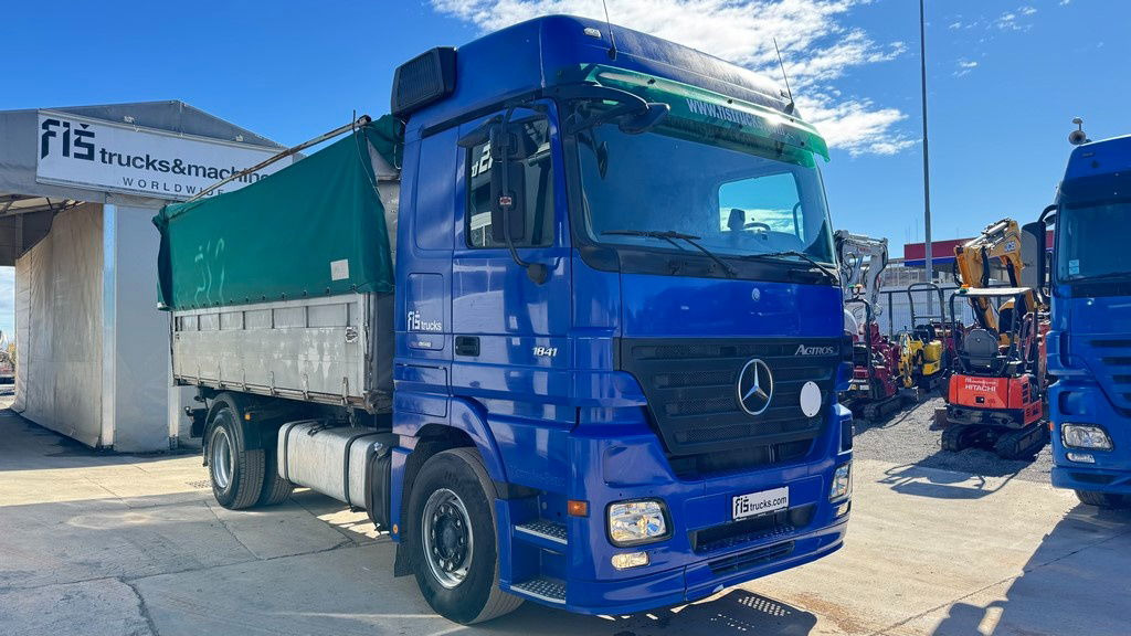 Mercedes-Benz Actros 1841 L 4x2 tipper - tarpaulin - euro 5 - Damperli kamyon: fotoğraf 3 Mercedes-Benz Actros 1841 L 4x2 tipper - tarpaulin - euro 5 - Damperli kamyon: fotoğraf 3