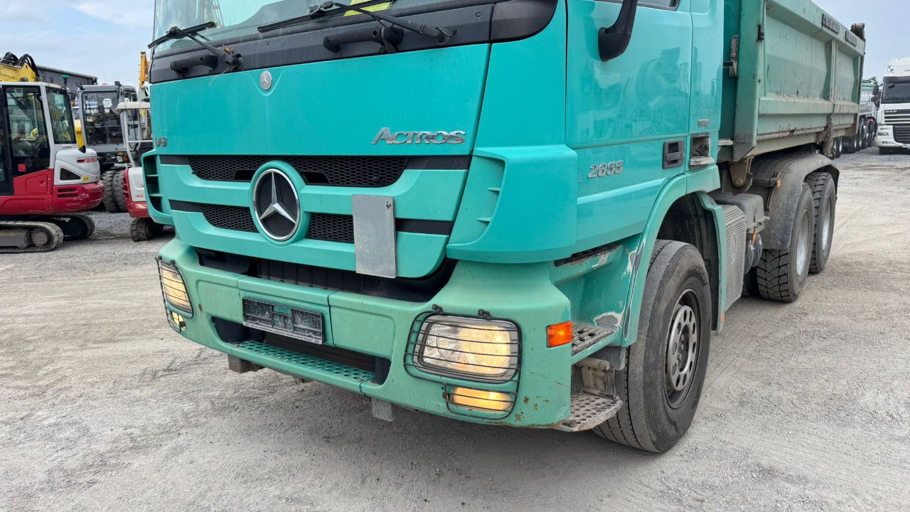 Mercedes-Benz Actros 2655 6x4 meiller bordmatic tipper - retarder - V8 - Damperli kamyon: fotoğraf 2 Mercedes-Benz Actros 2655 6x4 meiller bordmatic tipper - retarder - V8 - Damperli kamyon: fotoğraf 2