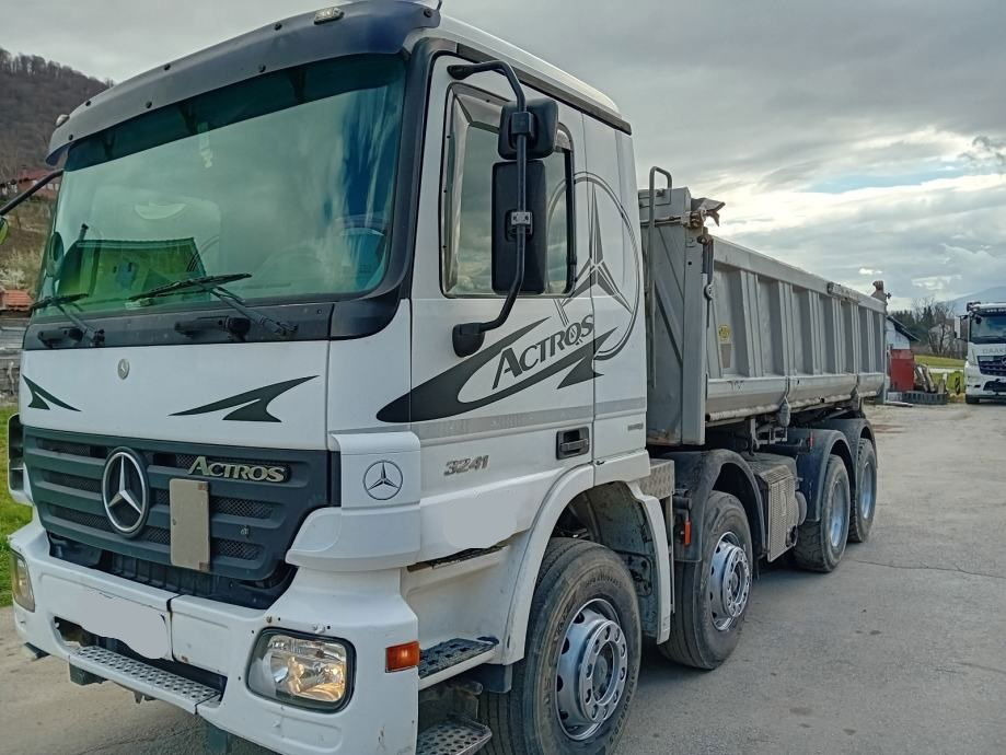Mercedes-Benz Actros 3241 8x4 meiller tipper - bordmatic - Damperli kamyon: fotoğraf 1 Mercedes-Benz Actros 3241 8x4 meiller tipper - bordmatic - Damperli kamyon: fotoğraf 1