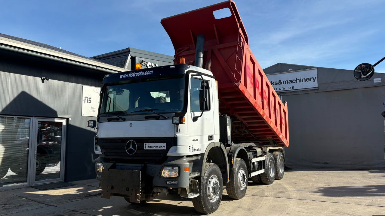 Mercedes-Benz Actros 4141 K 8x6 tipper - 19m3 - spring suspension - Damperli kamyon: fotoğraf 5 Mercedes-Benz Actros 4141 K 8x6 tipper - 19m3 - spring suspension - Damperli kamyon: fotoğraf 5