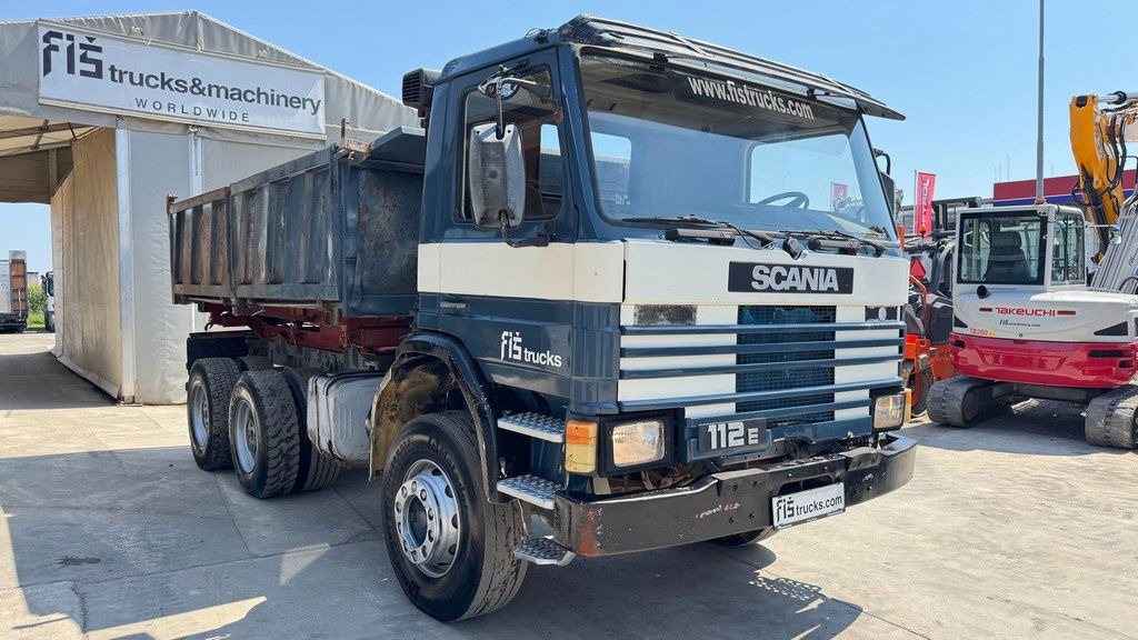 Scania 112 6x4 tipper - full spring - Damperli kamyon: fotoğraf 3 Scania 112 6x4 tipper - full spring - Damperli kamyon: fotoğraf 3