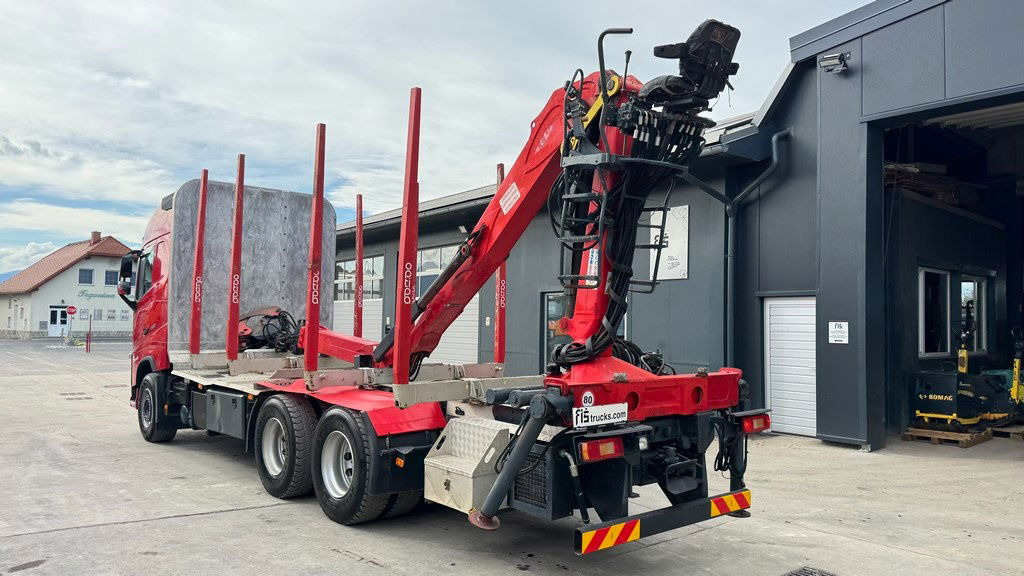 Volvo FH 500 6x4 forest truck - Epsilon 110Z - scissors - Konteynır taşıyıcı/ Yedek karoser kamyon: fotoğraf 5 Volvo FH 500 6x4 forest truck - Epsilon 110Z - scissors - Konteynır taşıyıcı/ Yedek karoser kamyon: fotoğraf 5