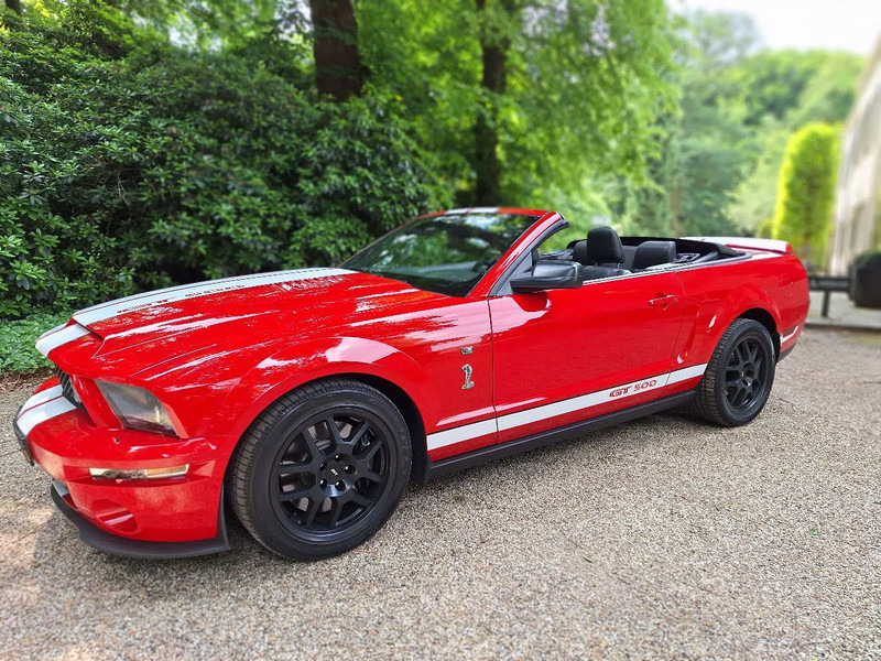 Ford Mustang FORD MUSTANG SHELBY GT500 COBRA 5.4 V8 gt500 cabrio originele - Binek araba: fotoğraf 1 Ford Mustang FORD MUSTANG SHELBY GT500 COBRA 5.4 V8 gt500 cabrio originele - Binek araba: fotoğraf 1
