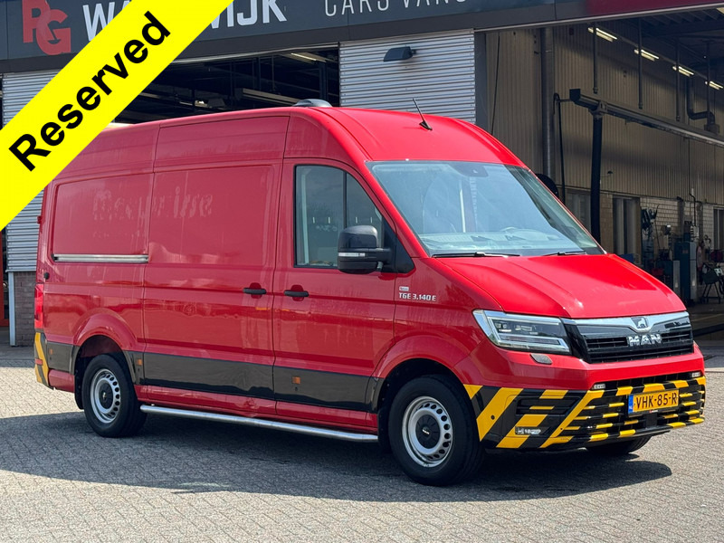 MAN TGE 3.140 E Elektrisch NIEUWE APK 11-2027 Actieradius 130 km - Panelvan, Elektrikli kamyonet: fotoğraf 1 MAN TGE 3.140 E Elektrisch NIEUWE APK 11-2027 Actieradius 130 km - Panelvan, Elektrikli kamyonet: fotoğraf 1