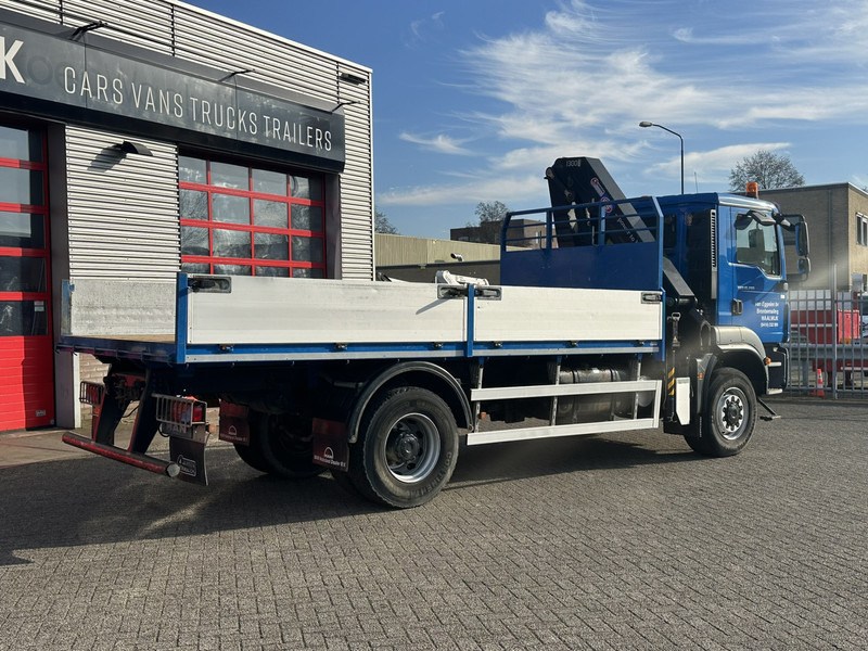 MAN TGM 18-290 4x4 Kraan met Open laadbak HMF Kraan 13 T - Vinçli kamyon: fotoğraf 4 MAN TGM 18-290 4x4 Kraan met Open laadbak HMF Kraan 13 T - Vinçli kamyon: fotoğraf 4