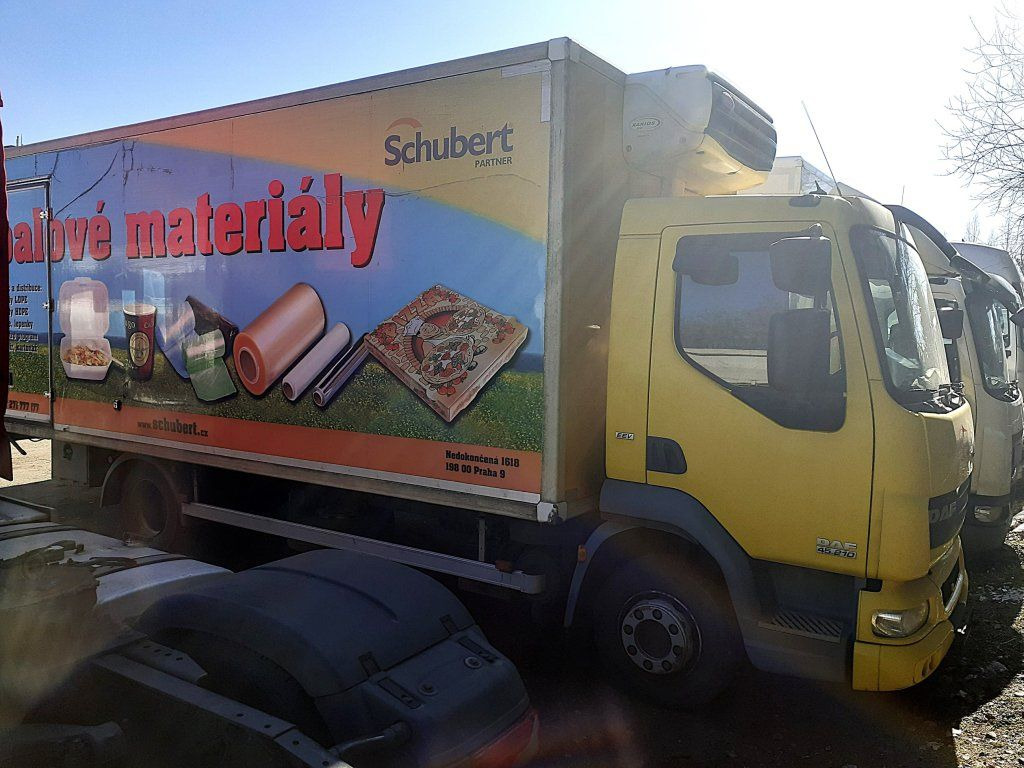 DAF LF45.210 mit Carrier Motorschaden engineproblem - Refrijeratör kamyon: fotoğraf 1 DAF LF45.210 mit Carrier Motorschaden engineproblem - Refrijeratör kamyon: fotoğraf 1