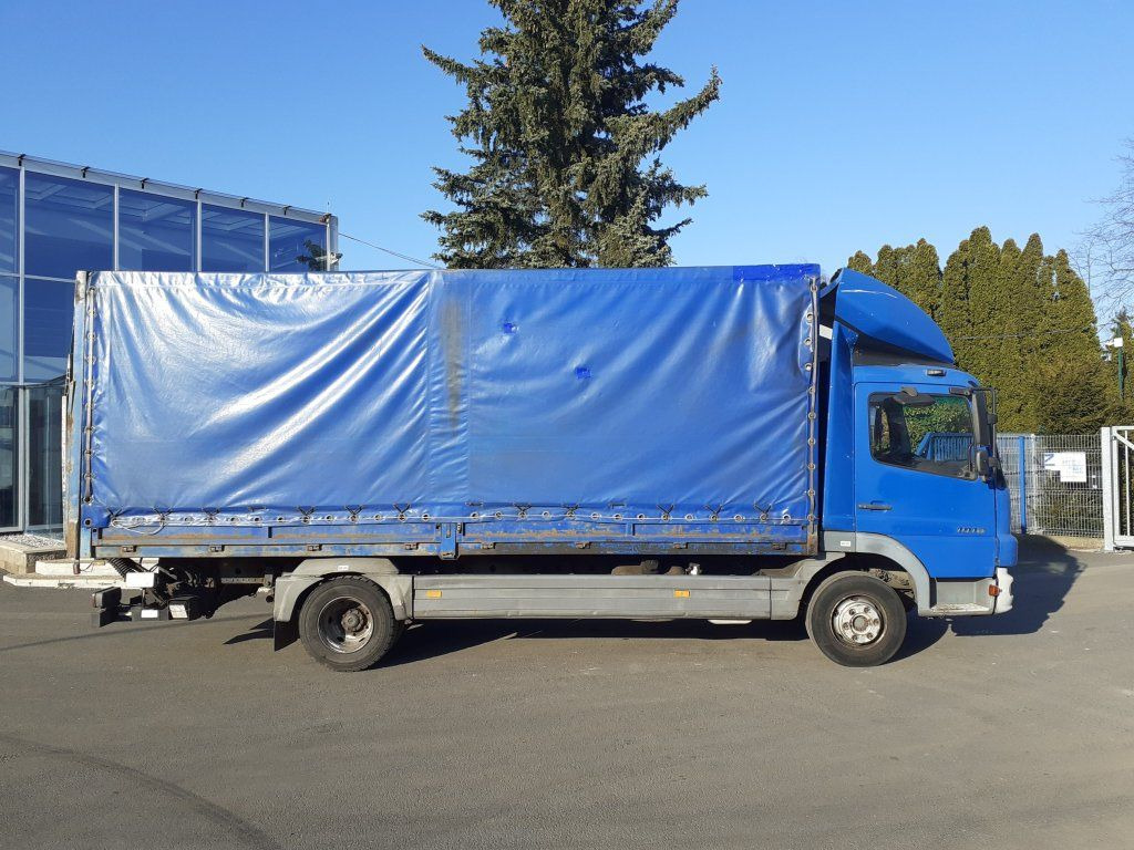 Mercedes-Benz 1018 Atego EURO 3 - Tenteli kamyon: fotoğraf 4 Mercedes-Benz 1018 Atego EURO 3 - Tenteli kamyon: fotoğraf 4