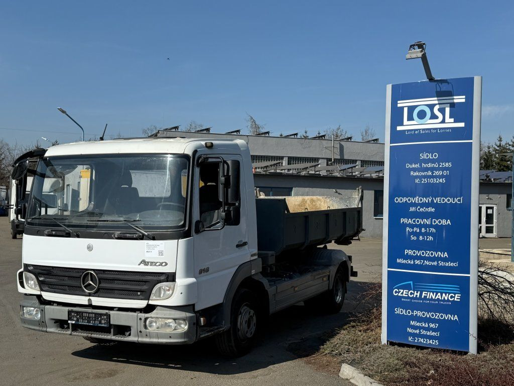 Mercedes-Benz 916 Atego EURO 4 - Kancalı yükleyici kamyon: fotoğraf 1 Mercedes-Benz 916 Atego EURO 4 - Kancalı yükleyici kamyon: fotoğraf 1